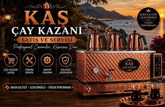 Kaş Çay Kazanı Satışı